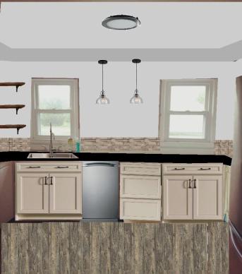 Kitchen After Rendering
